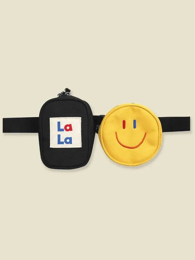 Lala Hip Sack Yellow Black - LALA SMILE - BALAAN 7