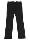 Men's Slim Fit Straight Pants Black - AMI - BALAAN 2