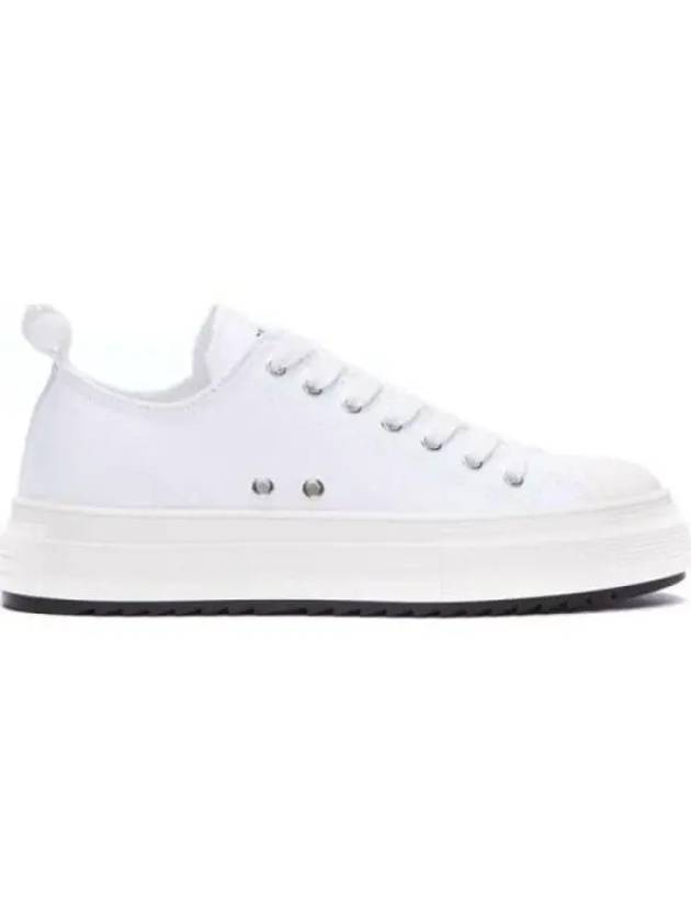 Logo Low Top Sneakers White - DSQUARED2 - BALAAN 2