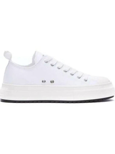 Logo Low Top Sneakers White - DSQUARED2 - BALAAN 1