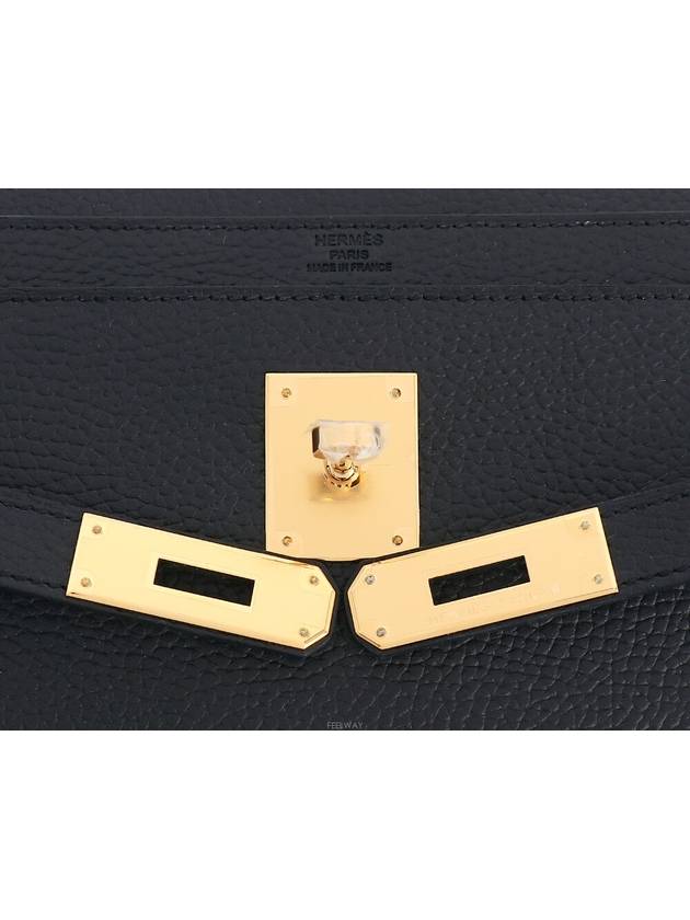 Kelly Depeche 36 Black Gold B 72730 - HERMES - BALAAN 6