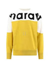 Howley Logo Crew Neck Sweatshirt Yellow - ISABEL MARANT - BALAAN 2