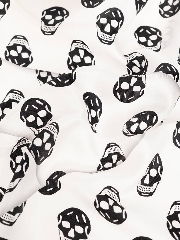 Biker Skull Scarf - ALEXANDER MCQUEEN - BALAAN 3