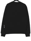 Lettering Men's Black Round Sweatshirt B7GVB7KJ - VERSACE - BALAAN 7