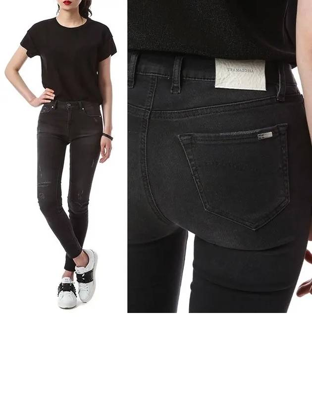 Bianca Slim Line Women's Black Washing Jeans 21DB50050 D618 NIGDE - TRAMAROSSA - BALAAN 1