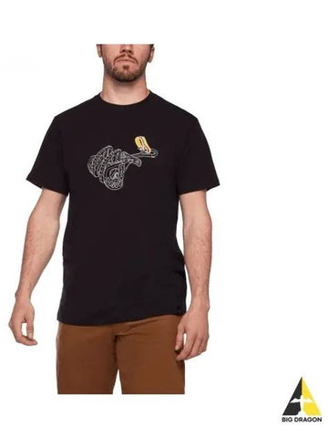 BLACK DIAMOND BD Cam Tee MENS NAMAP730038 - BLACK & BROWN - BALAAN 1