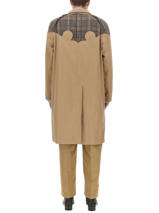 23 fw nylon cotton coat WITH wool MADRAS LINING S67AH0040S48086154 B0650503030 - MAISON MARGIELA - BALAAN 4