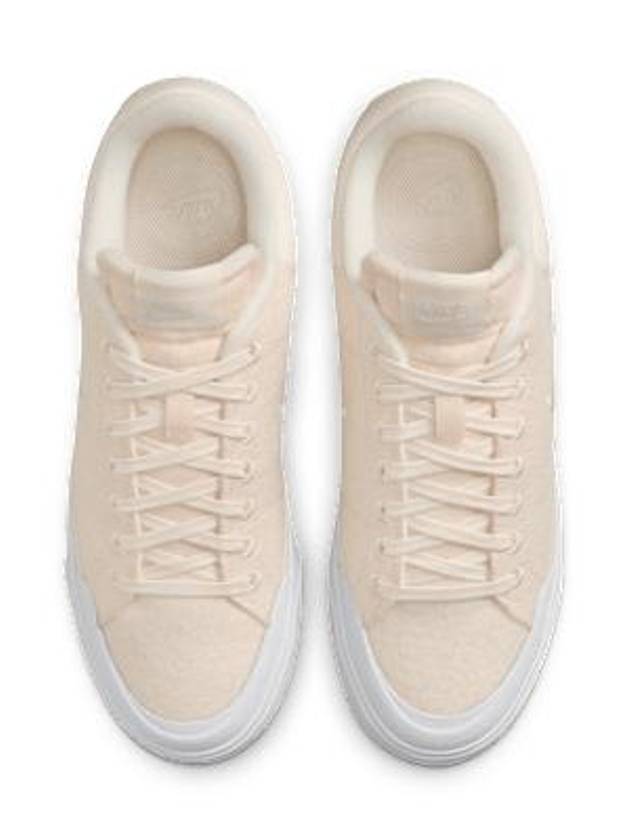 Court Legacy Lift Low Top Sneakers Pale Ivory - NIKE - BALAAN 4