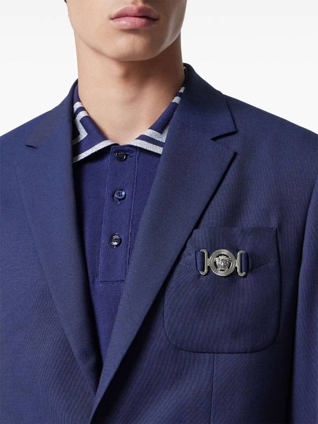 Formal Jacket 10139071A07454 1U720 NAVY - VERSACE - BALAAN 4