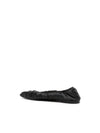 Toteme Black Satin Flat Shoes 243 WAS2747 FB0228 001 - TOTEME - BALAAN 3