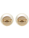 Crystal Pearl Stud Earring Gold - TORY BURCH - BALAAN 6