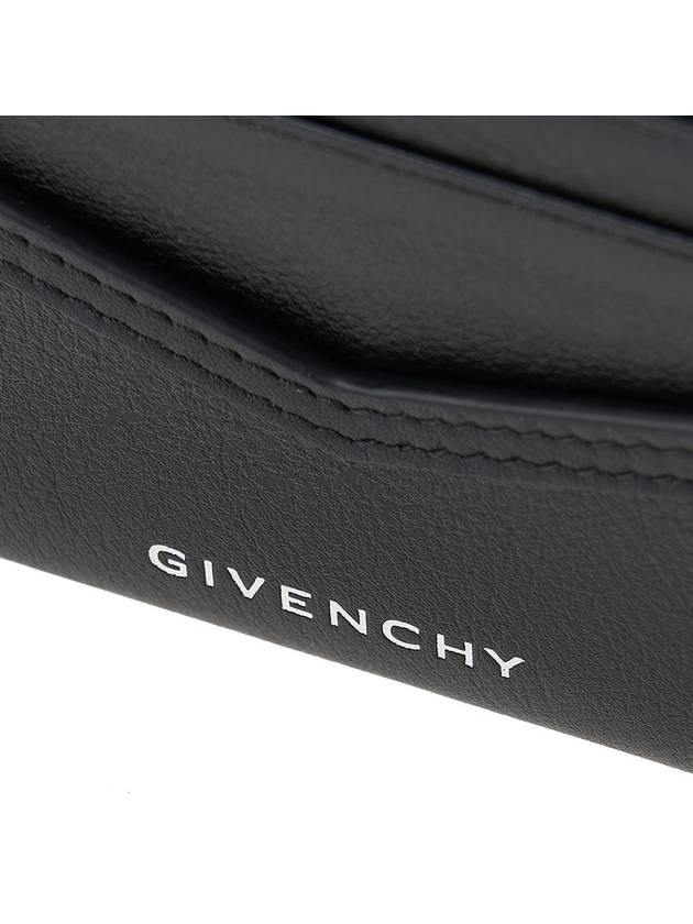 Voyou Leather Card Wallet Black - GIVENCHY - BALAAN 7