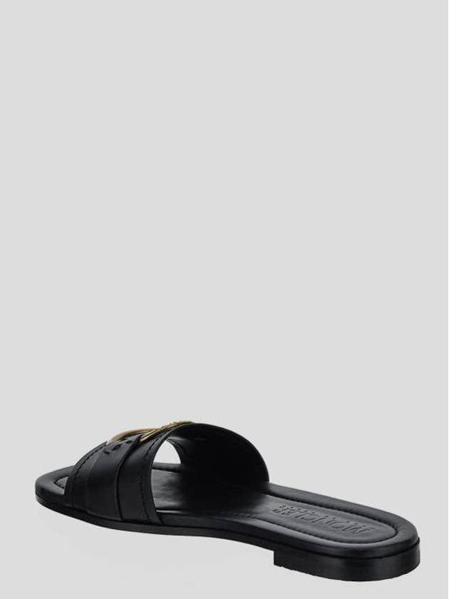 Mule Slippers 4C00160 M4097 999 Black - MONCLER - BALAAN 3