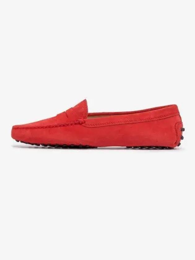 Gommino Suede Driving Shoes Red - TOD'S - BALAAN 2