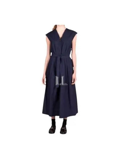 Willow Long Dress Dark Navy Blue - A.P.C. - BALAAN 2