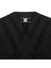 Official M BIG LOGO INTARSIA PULLOVER BK - ANEWGOLF - BALAAN 8