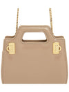 Wanda Micro Cross Bag Beige - SALVATORE FERRAGAMO - BALAAN 9