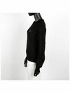 Bold Fox Head Wool Knit Top Black - MAISON KITSUNE - BALAAN 4