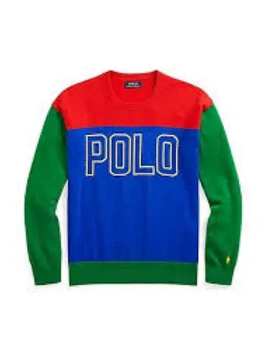 Big fit logo cotton sweater multi 1236781 - POLO RALPH LAUREN - BALAAN 1