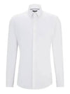 pointed collar long sleeve shirt 50503554 - HUGO BOSS - BALAAN 2