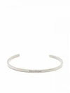 Logo Cuff Bracelet Silver - MAISON MARGIELA - BALAAN 2