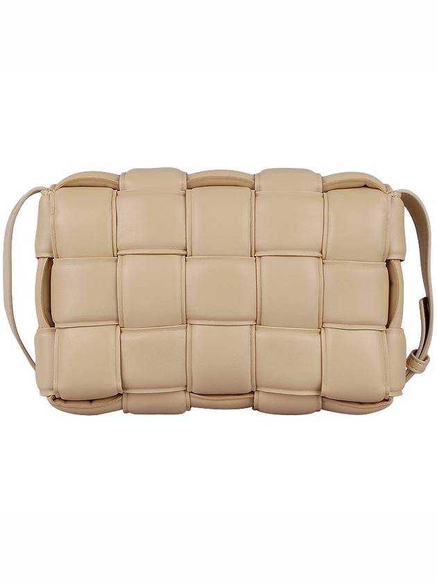 Gold Padded Cassette Cross Bag Porridge - BOTTEGA VENETA - BALAAN 6