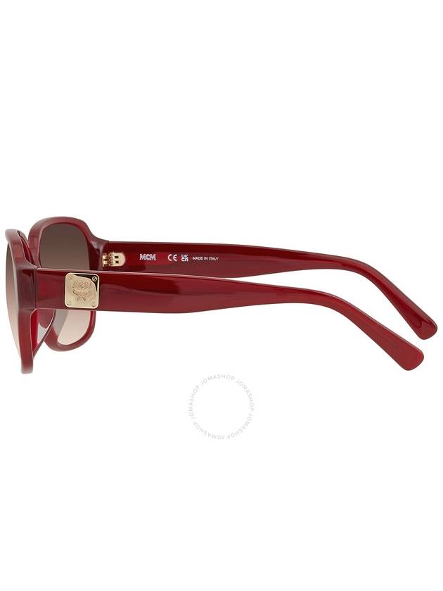 MCM Bordeaux Rectangular Ladies Sunglasses MCM616SA 603 58 - MCM - BALAAN 3