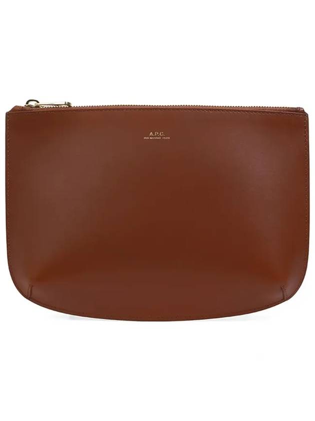 Sarah Clutch Bag Noisette - A.P.C. - BALAAN 6