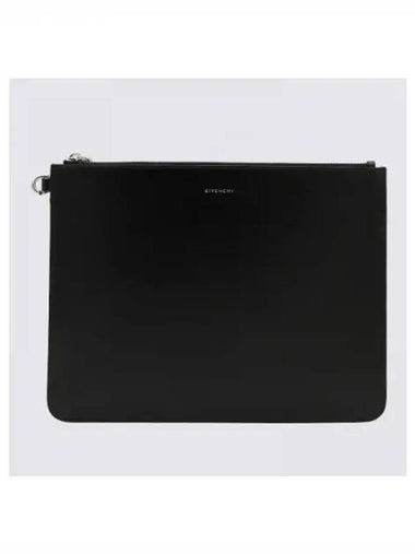 Logo leather large clutch bag 271557 - GIVENCHY - BALAAN 1