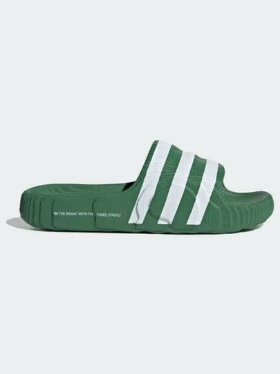 Adilette 22 Slippers Green - ADIDAS - BALAAN 2