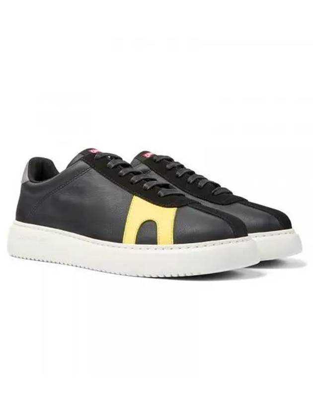 Twins Leather Low-Top Sneakers Black - CAMPER - BALAAN 2