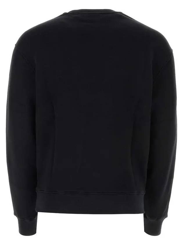 Fox Cotton Sweatshirt Black - MAISON KITSUNE - BALAAN 3