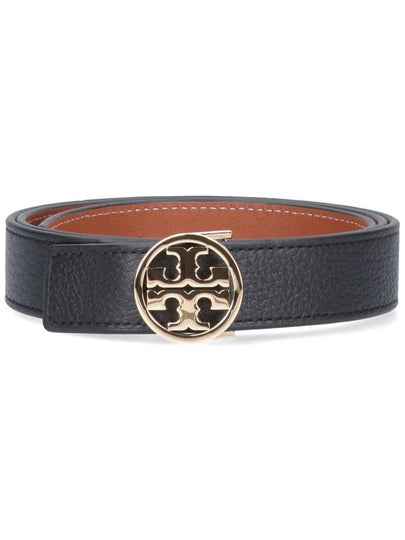 1 Miller Reversible Leather Belt Black Classic Cuoio - TORY BURCH - BALAAN 2