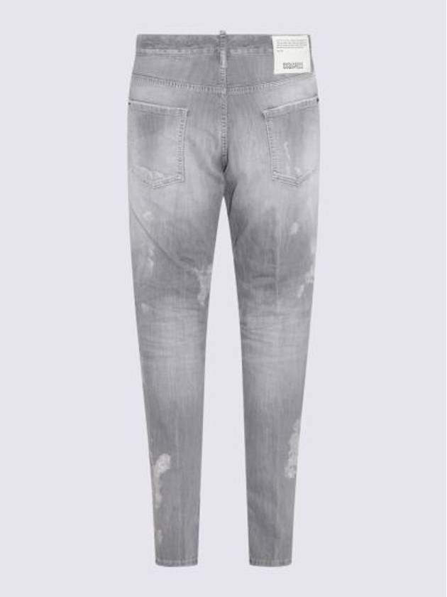 Detail Patchwork Cool Guy Jeans Grey - DSQUARED2 - BALAAN 2