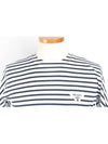 Striped interlock triangle logo short sleeve t shirt XS - PRADA - BALAAN 2