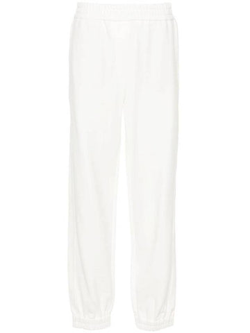 Brunello Cucinelli Trousers White - BRUNELLO CUCINELLI - BALAAN 1