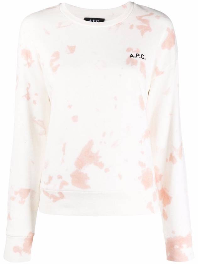 Roma Logo Tie-Dye Sweatshirt - A.P.C. - BALAAN 1