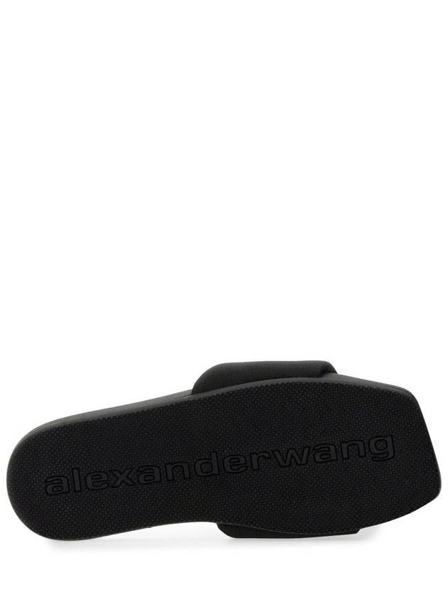 Pool Square Toe Slippers Black - ALEXANDER WANG - BALAAN 7