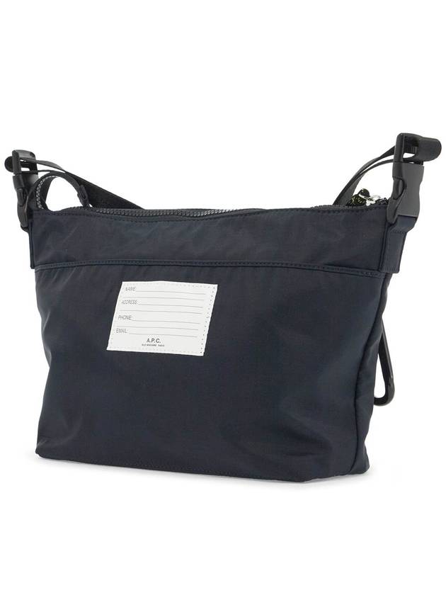 Track Logo Buckle Messenger Bag Navy - A.P.C. - BALAAN 3