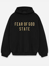 Essential Fear of God Fleece State Hood Black 192BT24625250F - FEAR OF GOD ESSENTIALS - BALAAN 1