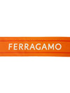 Togo Print Silk Scarf Orange - SALVATORE FERRAGAMO - BALAAN 6