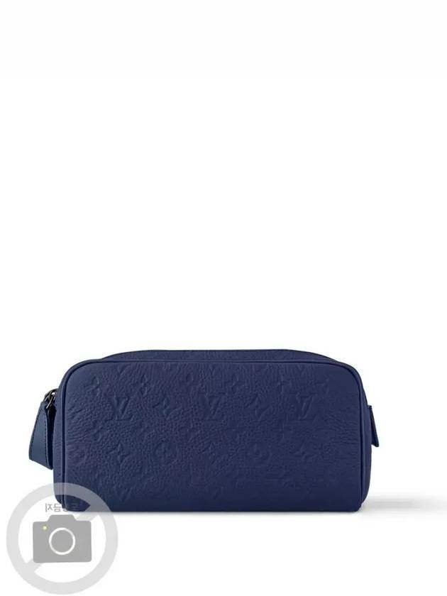 Louis Vuitton Dopp Kit Monogram Pouch Bag Navy - LOUIS VUITTON - BALAAN 2