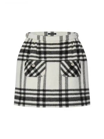 Tartan mini skirt 1AFURN - LOUIS VUITTON - BALAAN 1