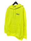 Men's Political Wave Logo Hoodie Neon - BALENCIAGA - BALAAN 4