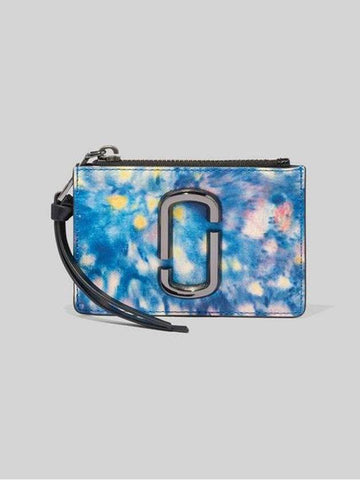 Top Zip Multi Wallet Blue S169L01RE21 401 - MARC JACOBS - BALAAN 1