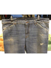 Men's back pocket belted lip line pocket 14 rib jeans G39FLP G8M41 - DOLCE&GABBANA - BALAAN 3