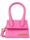 Le Chiquito Mini Tote Bag Neon Pink - JACQUEMUS - BALAAN.