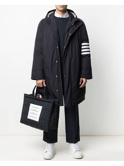 diagonal bar oversized down long padding MOD064X 415 - THOM BROWNE - BALAAN 2