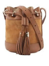 Vicki Suede Small Bucket Bag Brown - CHLOE - BALAAN 2