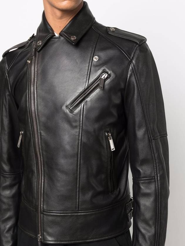 DSQUARED2 KIODO LEATHER JACKET - DSQUARED2 - BALAAN 5